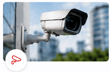 Installation de caméras de vidéosurveillance Dahua IP pour locaux professionnels